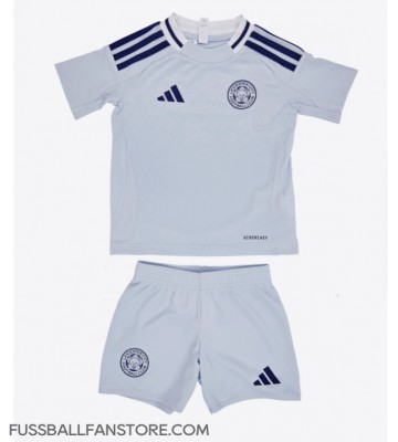 Leicester City Replik 3rd trikot Kinder 2024-25 Kurzarm (+ Kurze Hosen)